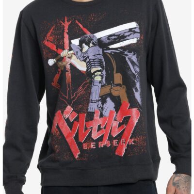 Berserk Guts Glitter Sweatshirt