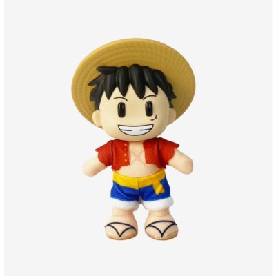 Figure Key One Piece Monkey D. Luffy Vinyl Head Moveable Plush