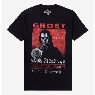 Call Of Duty: Modern Warfare III Ghost Task Force 141 T-Shirt