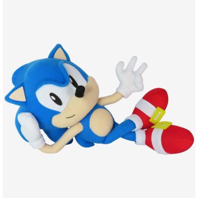 Sonic The Hedgehog Laying Down Plush