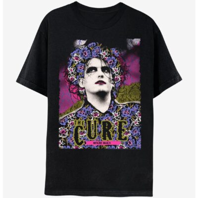 The Cure Dallas Poster Boyfriend Fit Girls T-Shirt