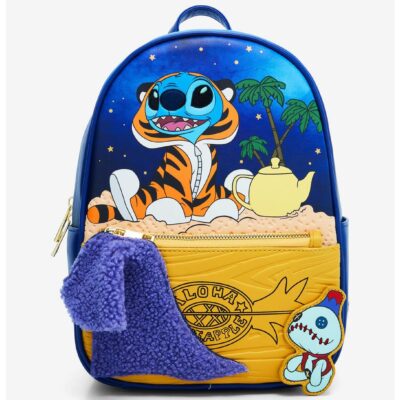 Her Universe Disney Stitch Aladdin Rajah Mini Backpack