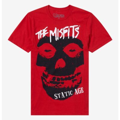 Misfits Static Age Boyfriend Fit Girls T-Shirt