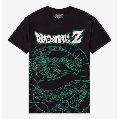 Dragon Ball Z Shenron Line Art T-Shirt