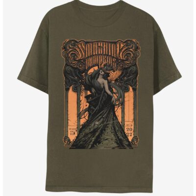 The Smashing Pumpkins Spokane Boyfriend Fit Girls T-Shirt