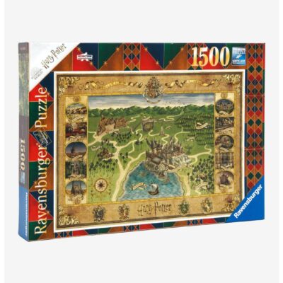 Harry Potter Hogwarts Map Puzzle