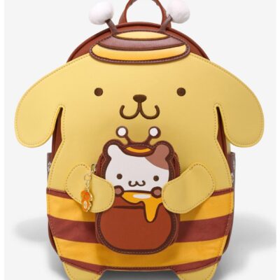 Her Universe Pompompurin & Muffin Honey Bee Mini Backpack