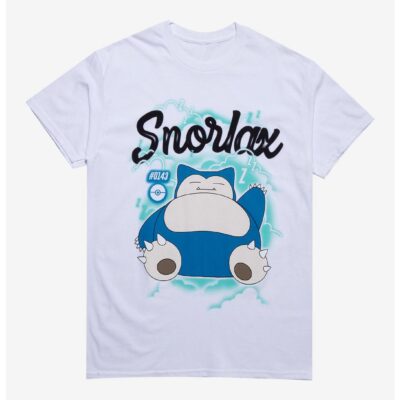 Pokemon Snorlax Airbrush T-Shirt