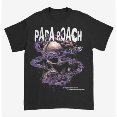 Papa Roach Cut The Line Lyrics T-Shirt