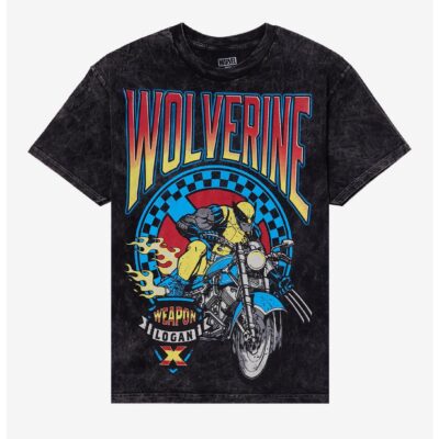 Marvel Wolverine Racing Jumbo Graphic T-Shirt