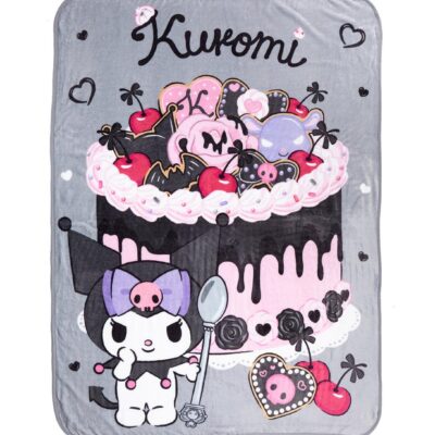 Kuromi Cake Throw Blanket