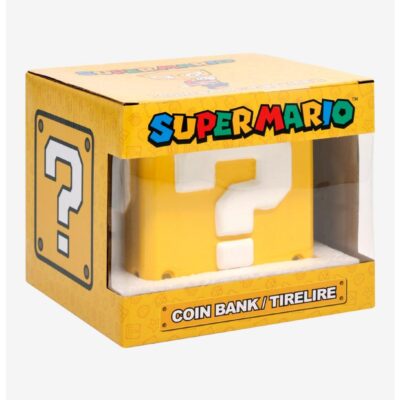 Super Mario Question Block Coin Bank