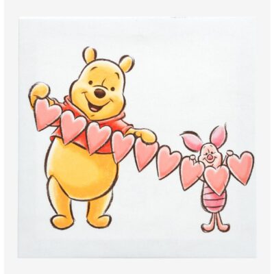 Disney Winnie The Pooh Heart Canvas Art