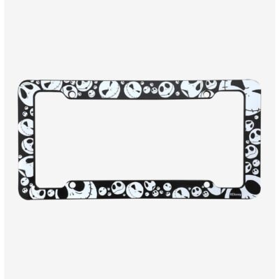 The Nightmare Before Christmas Jack Faces License Plate Frame