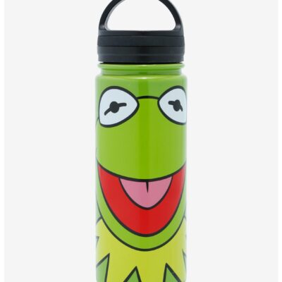 The Muppets Kermit Face Stainless Steel Water Bottle