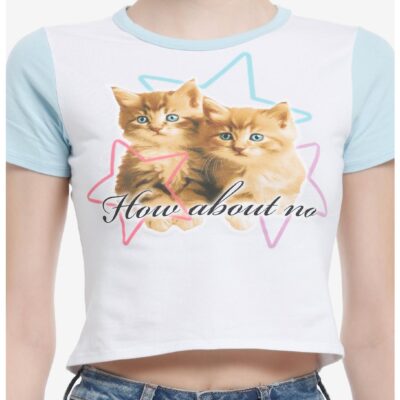 Sweet Society® Kitten How About No Girls Baby T-Shirt