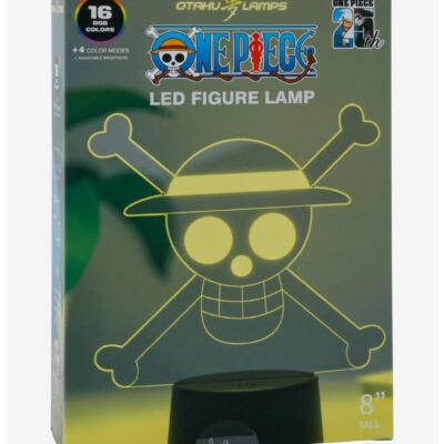 Otaku Lamps One Piece Straw Hat Pirates Jolly Roger LED Lamp