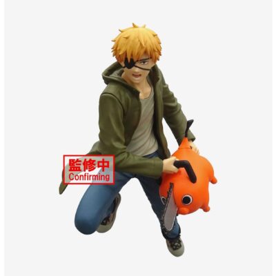 Bandai Spirits Chainsaw Man Denji & Pochita Vibrations Stars Prize Figure Set