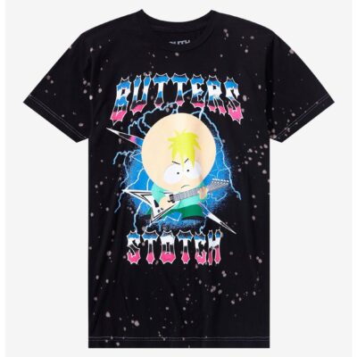 South Park Butters Stotch Metal Splatter T-Shirt