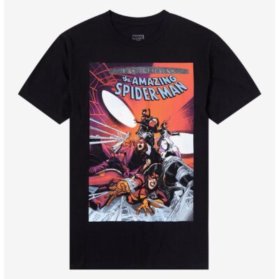 Marvel The Amazing Spider-Man Last Remains Comic Cover T-Shirt