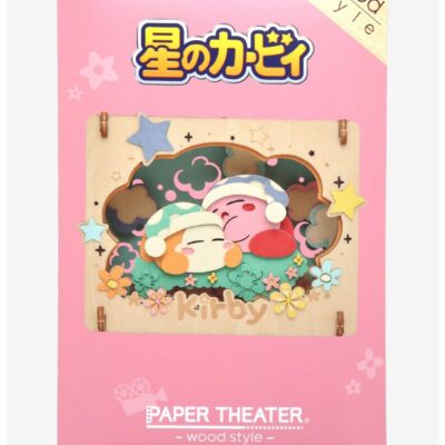 Kirby & Bandana Waddle Dee Wood Style Paper Theater