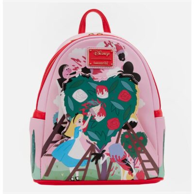 Loungefly Disney Alice In Wonderland Painting Roses Mini Backpack