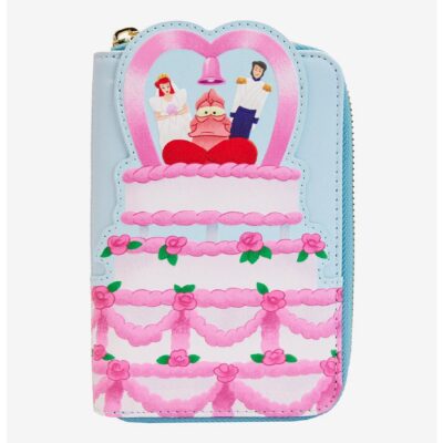 Loungefly Disney The Little Mermaid Wedding Cake Zipper Wallet