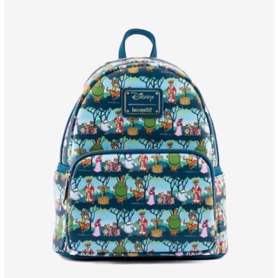 Loungefly Disney Robin Hood Sherwood Forest Characters Mini Backpack