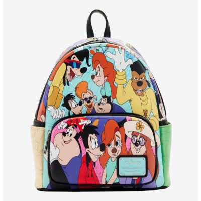 Loungefly Disney A Goofy Movie Collage Mini Backpack