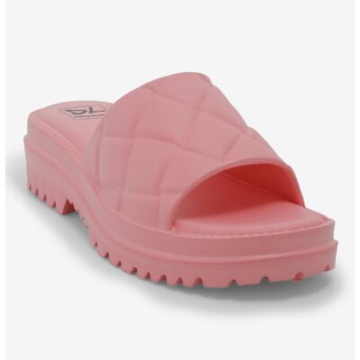 Dirty Laundry Pink Foam Chunky Sandals