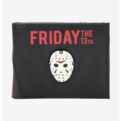 Friday The 13th Jason Mask Bifold Wallet