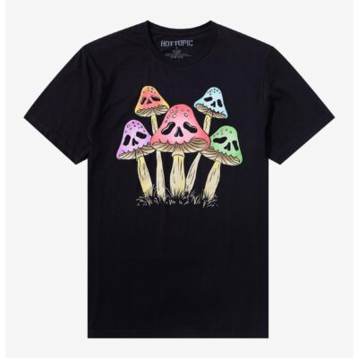 Skull Mushrooms T-Shirt