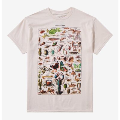 Bugs & Crustaceans Chart T-Shirt By Friday Jr.