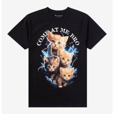 Come At Me Bro Kitten T-Shirt By Friday Jr