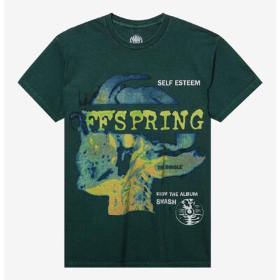 The Offspring Self Esteem Pigment-Dyed Boyfriend Fit Girls T-Shirt