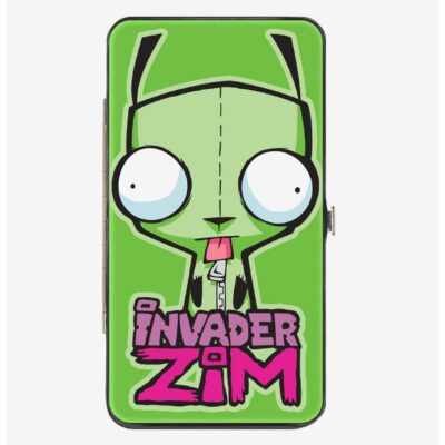 Invader Zim GIR Pose and Logo Hinged Wallet