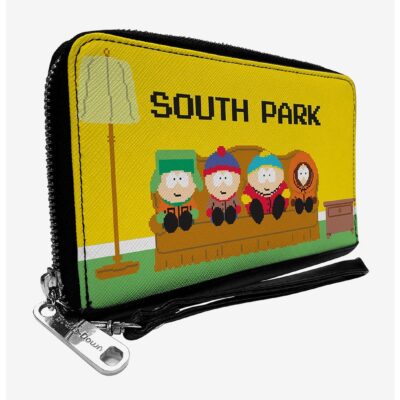 South Park Boys 8 Bit Couch Zip Around Wallet