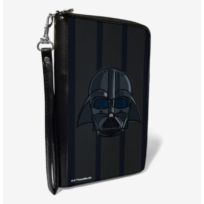 Star Wars Darth Vader Face Zip Around Wallet