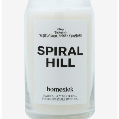 Homesick The Nightmare Before Christmas Spiral Hill Candle