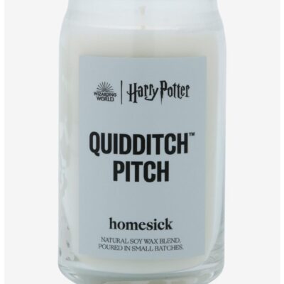 Homesick Harry Potter Quidditch Pitch Candle