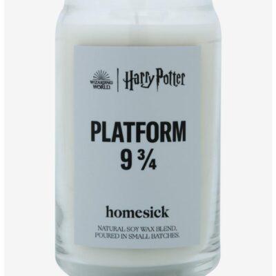 Homesick Harry Potter Platform 9 3/4 Candle